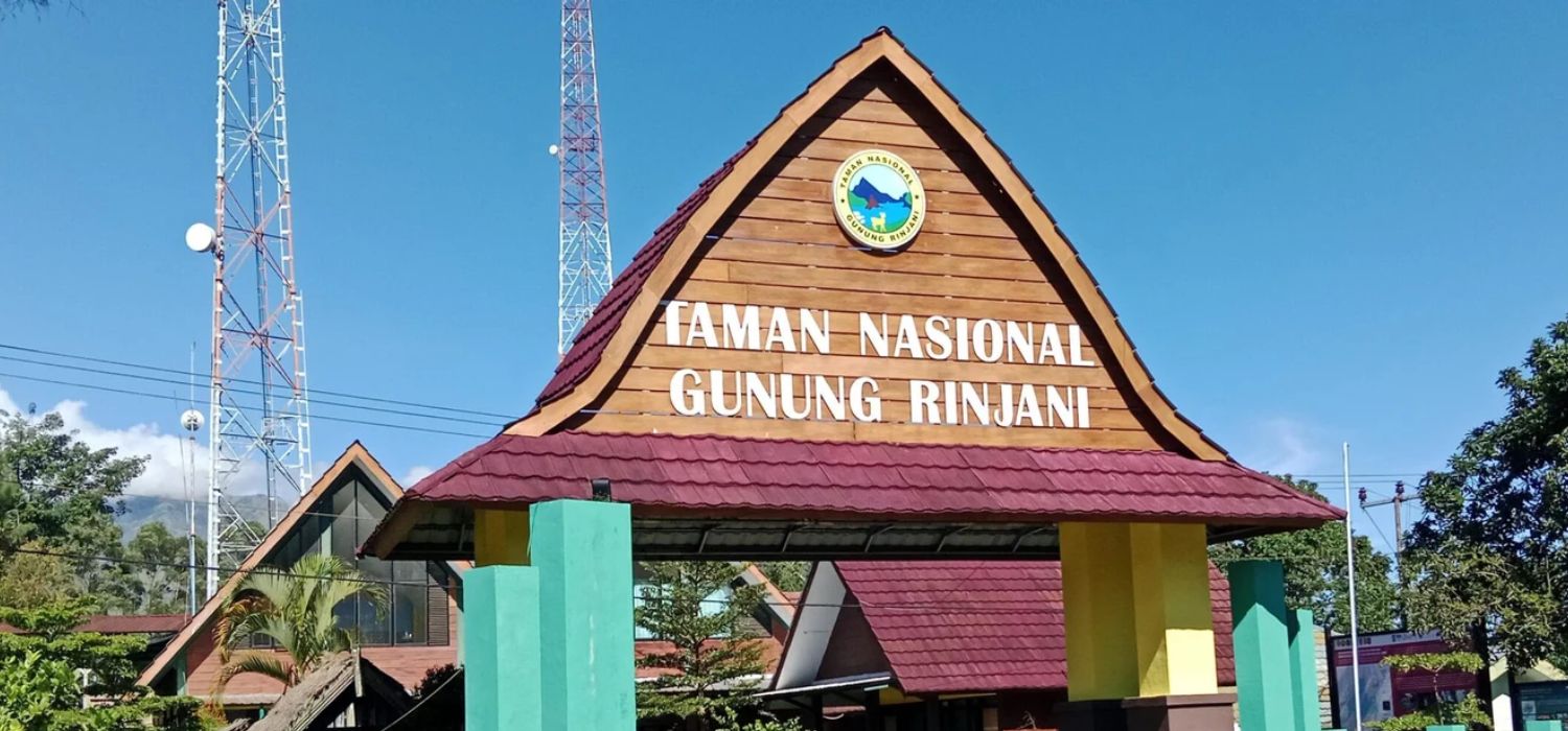 Entrance to Mount Rinjani National Park